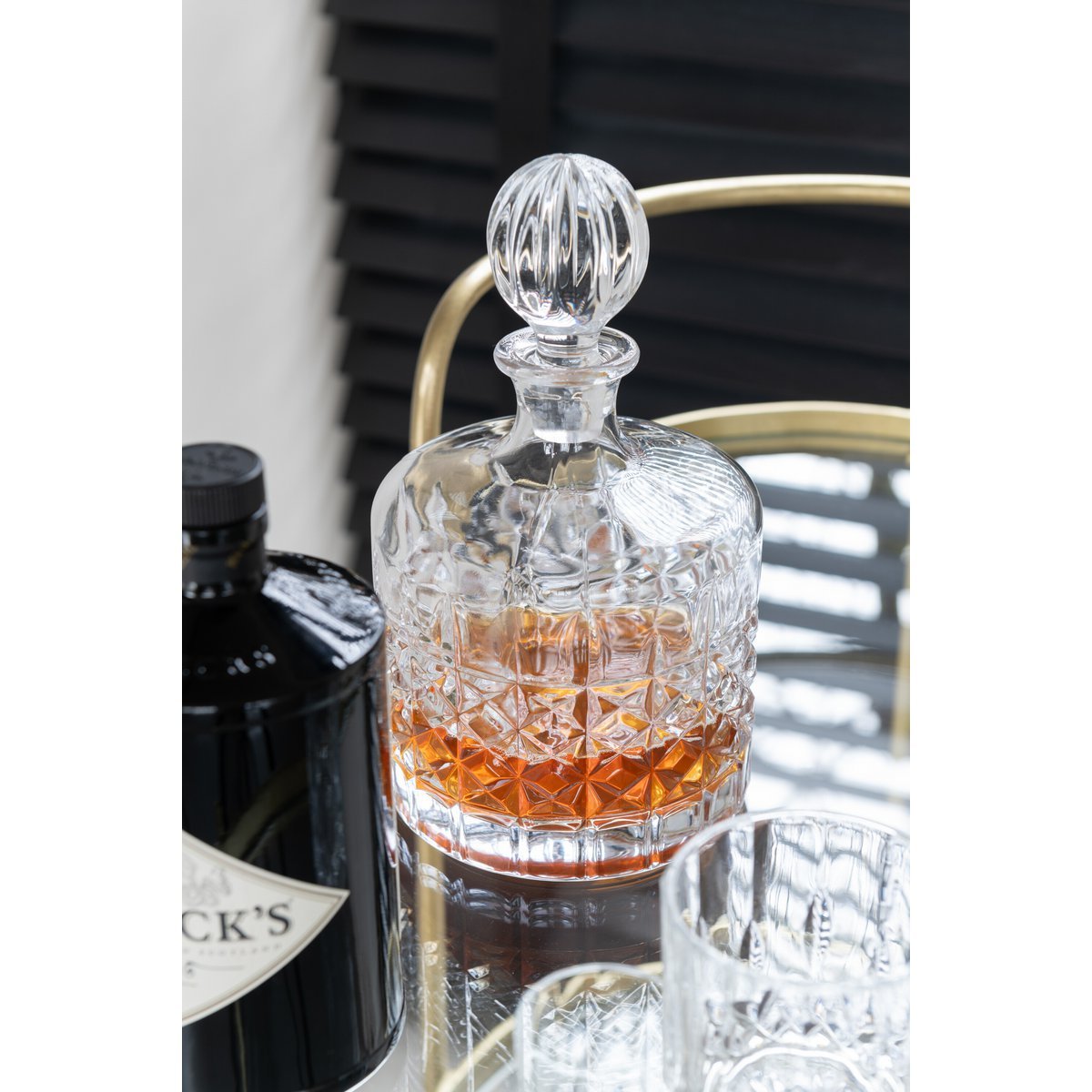 J-Line Lone karaf - decanteerkaraf - glas - transparant