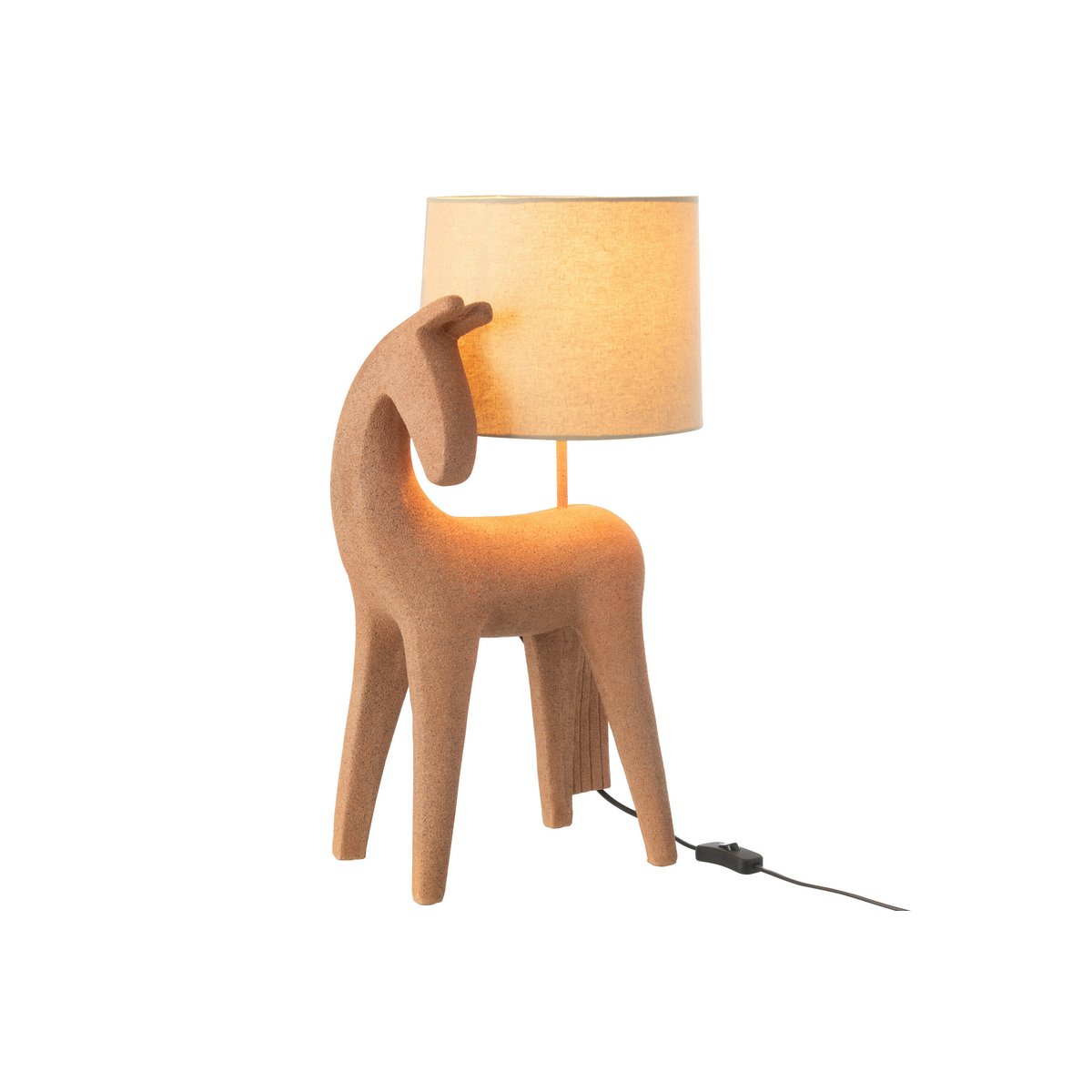 J-Line Tafellamp Paard Modern Resine Terra