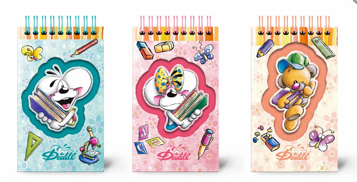 DIDDL - POP UP SPIRAL NOTEBOOK A6 *** PRESALE 15/05/26 ***
