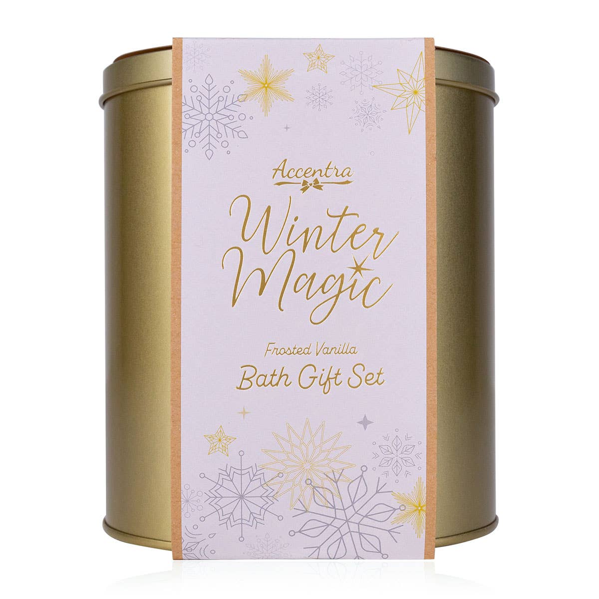 Cadeauset Voor Vrouwen Wintermagie in Gouden Blikje