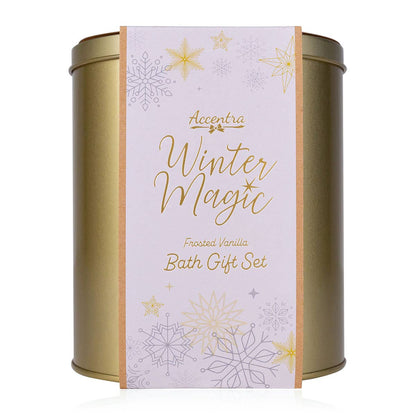 Cadeauset Voor Vrouwen Wintermagie in Gouden Blikje