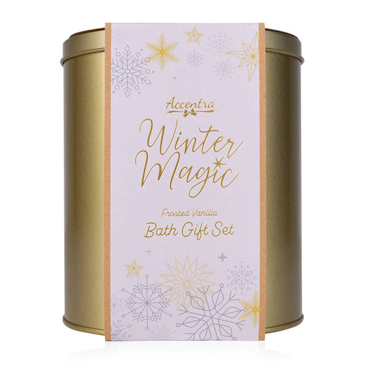 Cadeauset Voor Vrouwen Wintermagie in Gouden Blikje