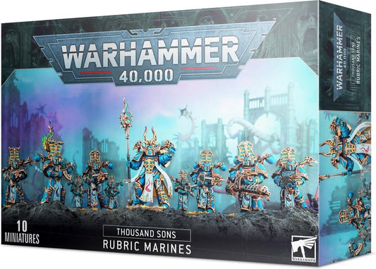 Warhammer - Thousand Sons - Rubric Marines