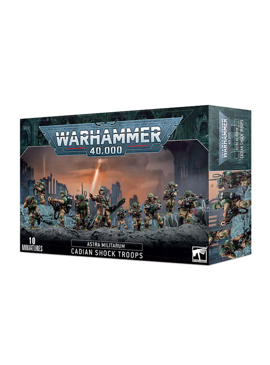 Warhammer - Astra Militarium - Cadian Shock Troops