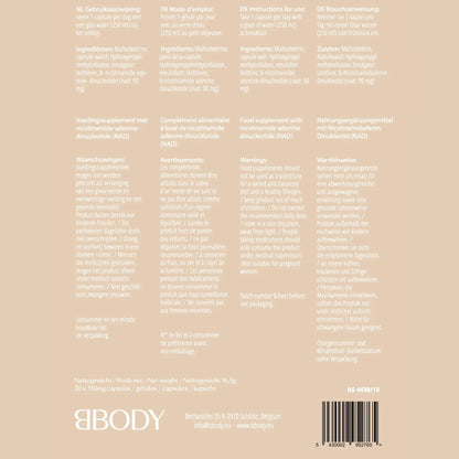 BBody - Nadh Capsules