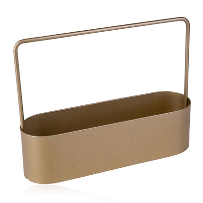 Cadeauset Wintermagie in metalen mand met draaggreep