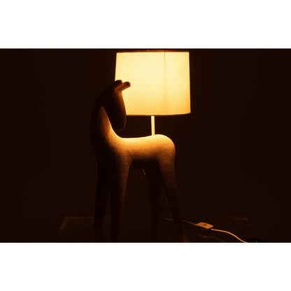 J-Line Tafellamp Paard Modern Resine Beige
