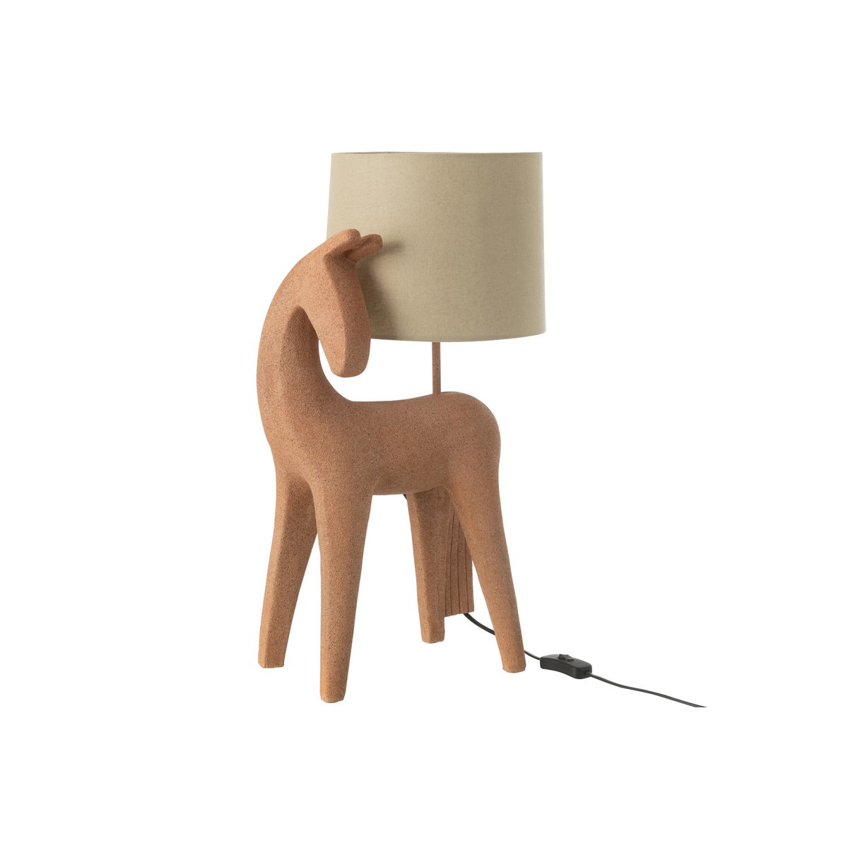 J-Line Tafellamp Paard Modern Resine Terra