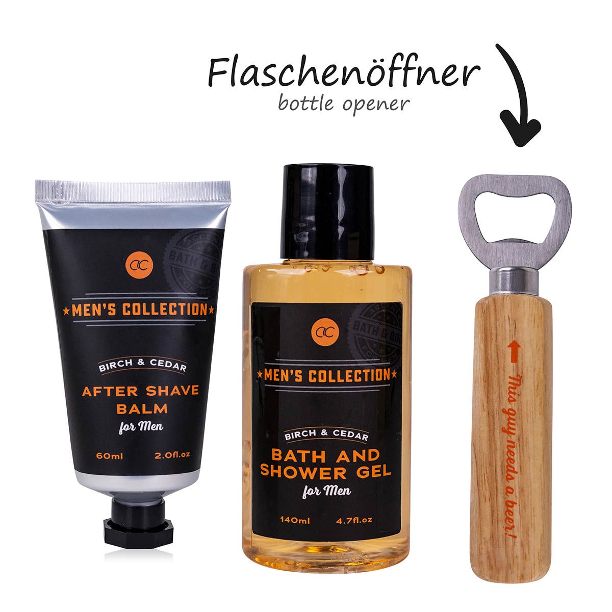 Cadeauset uit de collectie voor heren