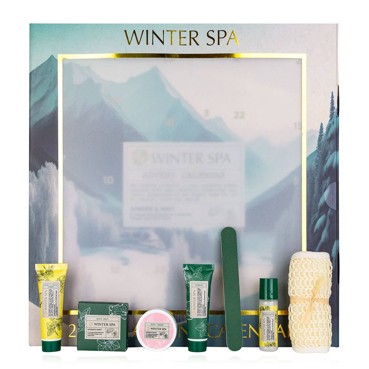 Beauty Adventskalender Winter Spa voor dames